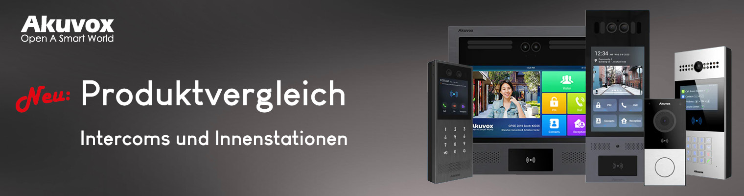 Akuvox Produktvergleich